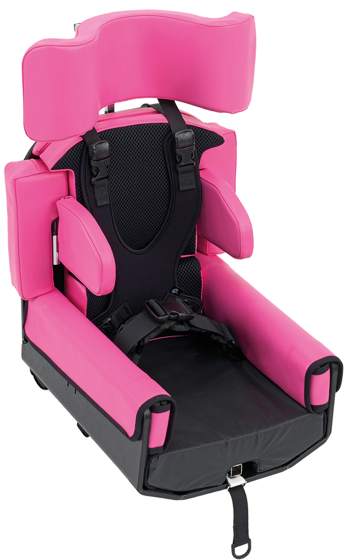 Kato pink wheelchair seat